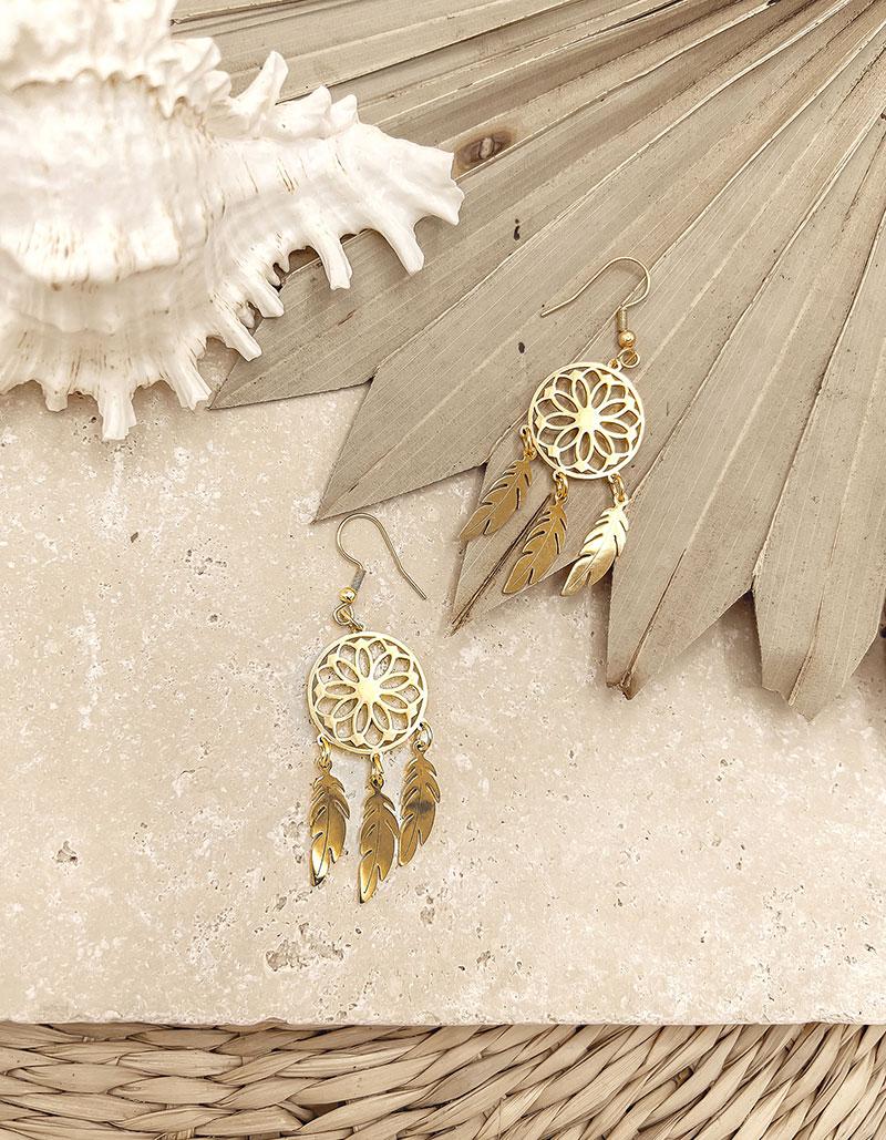 Artikel-KL-OR-024-01-70-Golden-Dreamcatcher-Ohrringe-Kiloa